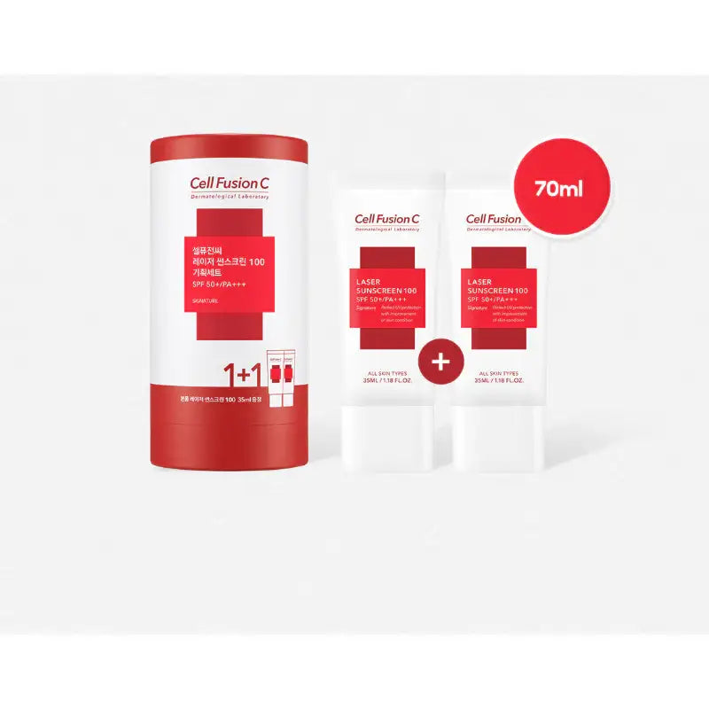 Cell Fusion C - Laser Sunscreen - Twin Pack - Cell Fusion C - Sunscreen - Harumio