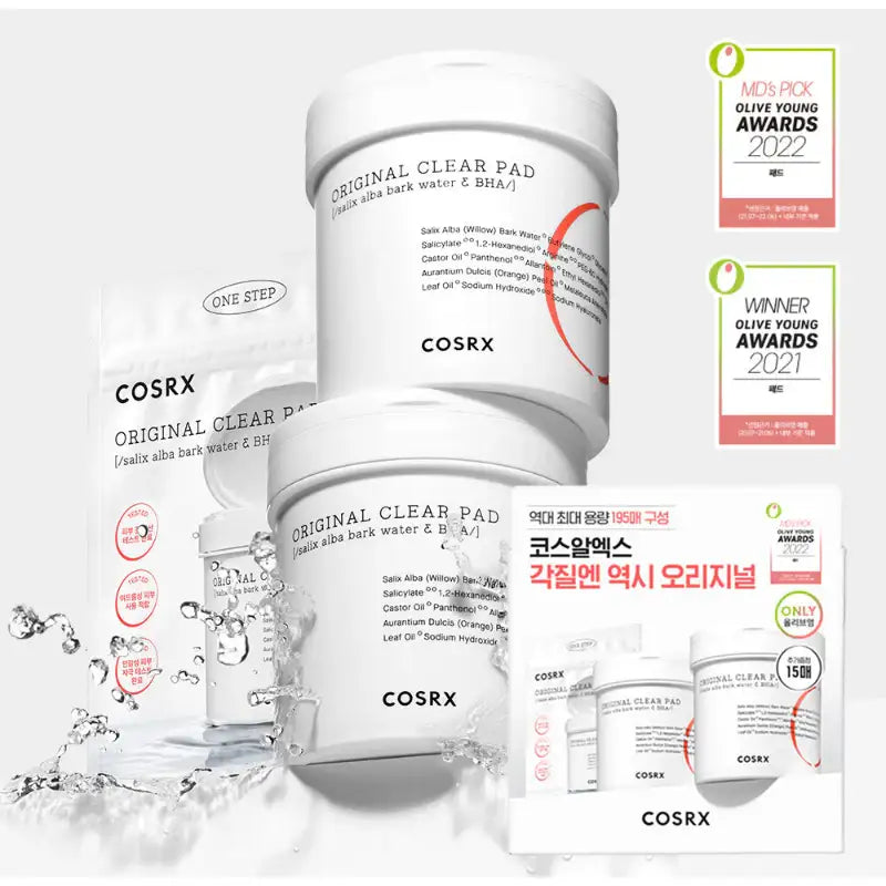 COSRX - One Step Original Clear Pad - Set - COSRX - Face Pads - Harumio
