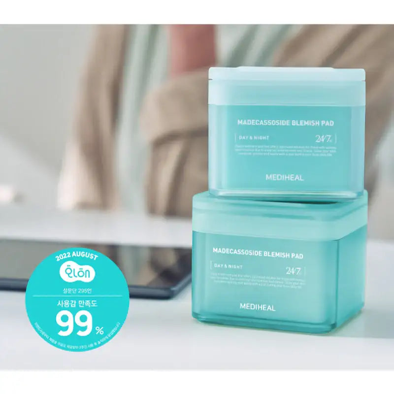 MEDIHEAL - Madecassoside Blemish Pad - Double Pack - MEDIHEAL - Cleansing Pad - Harumio