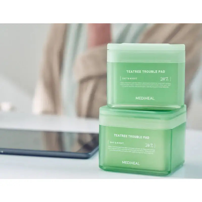 MEDIHEAL - Tea Tree Trouble Pad - Double Pack - MEDIHEAL - Cleansing Pad - Harumio