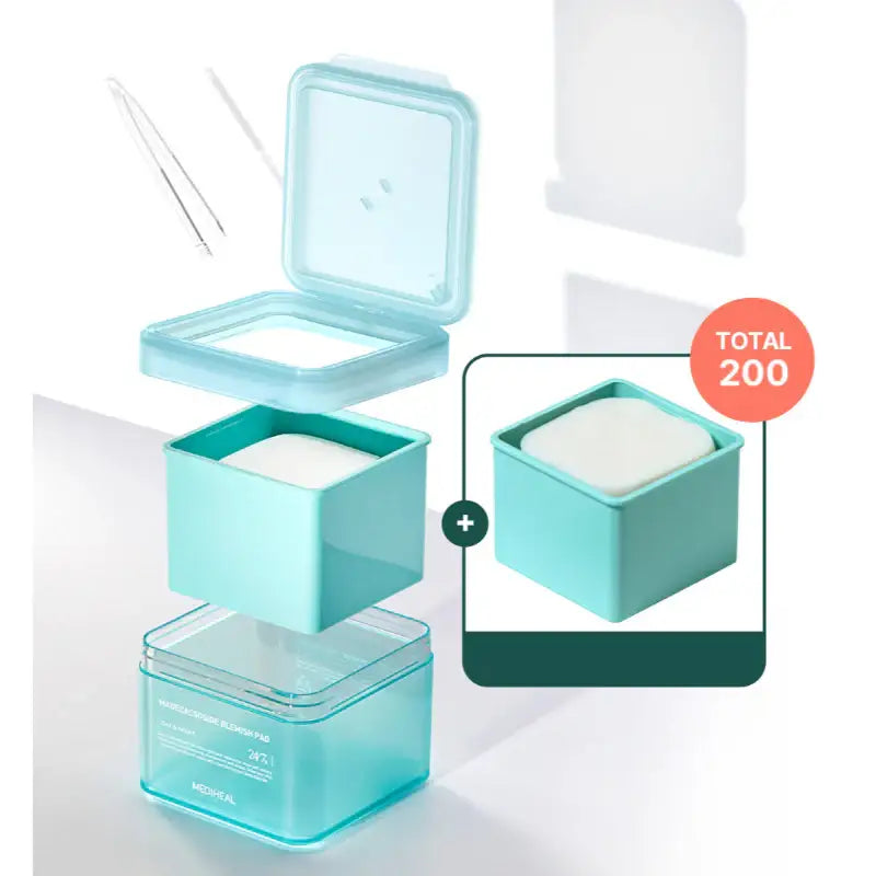 MEDIHEAL - Madecassoside Blemish Pad - Double Pack - MEDIHEAL - Cleansing Pad - Harumio