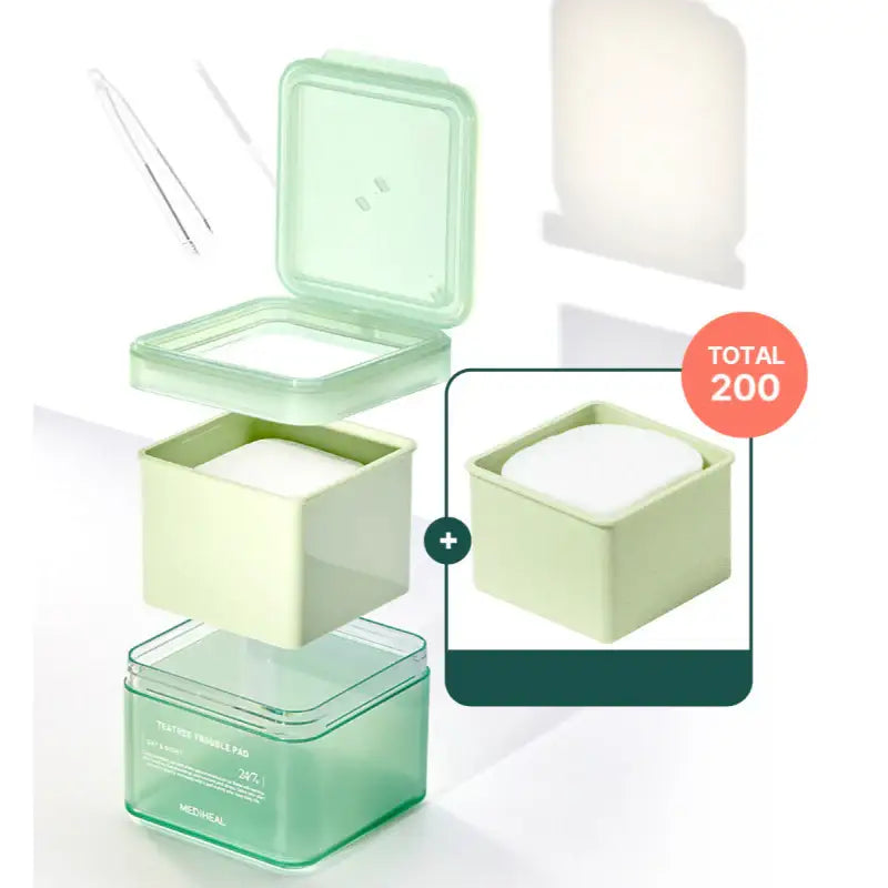 MEDIHEAL - Tea Tree Trouble Pad - Double Pack - MEDIHEAL - Cleansing Pad - Harumio