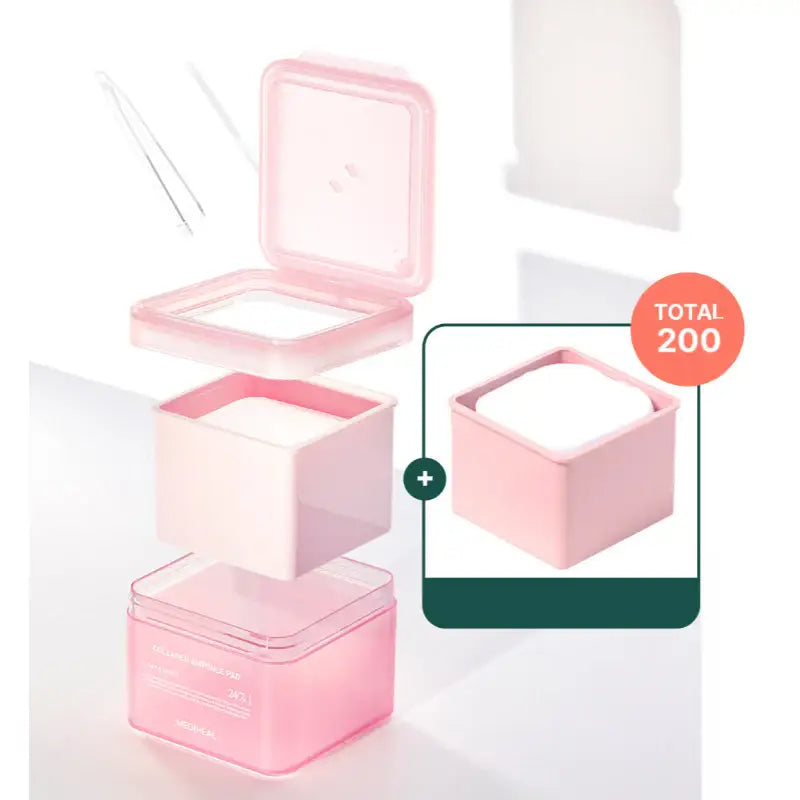 MEDIHEAL - Collagen Ampoule Pad - Double Pack - MEDIHEAL - Cleansing Pad - Harumio