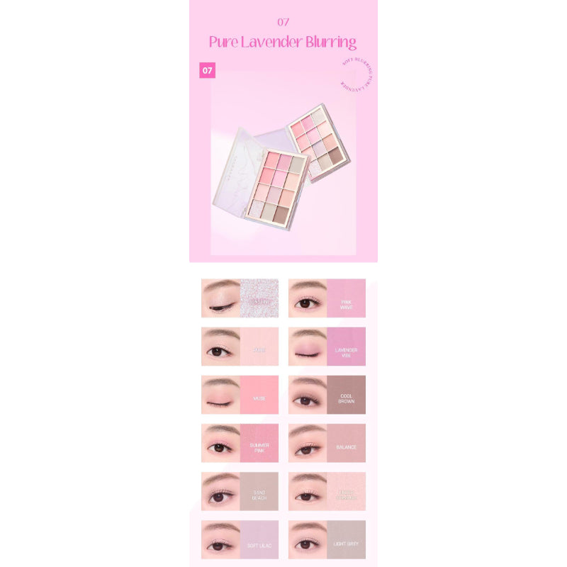 Wakemake - Soft Blurring Eye Palette