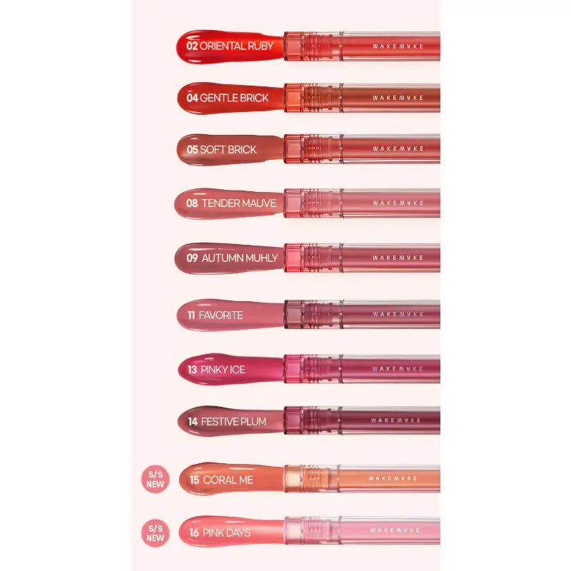Wakemake - Water Blurring Fixing Tint - Wakemake - Lip Tint - Harumio