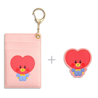 BT21 x Monopoly - Baby Leather Patch Card Holder