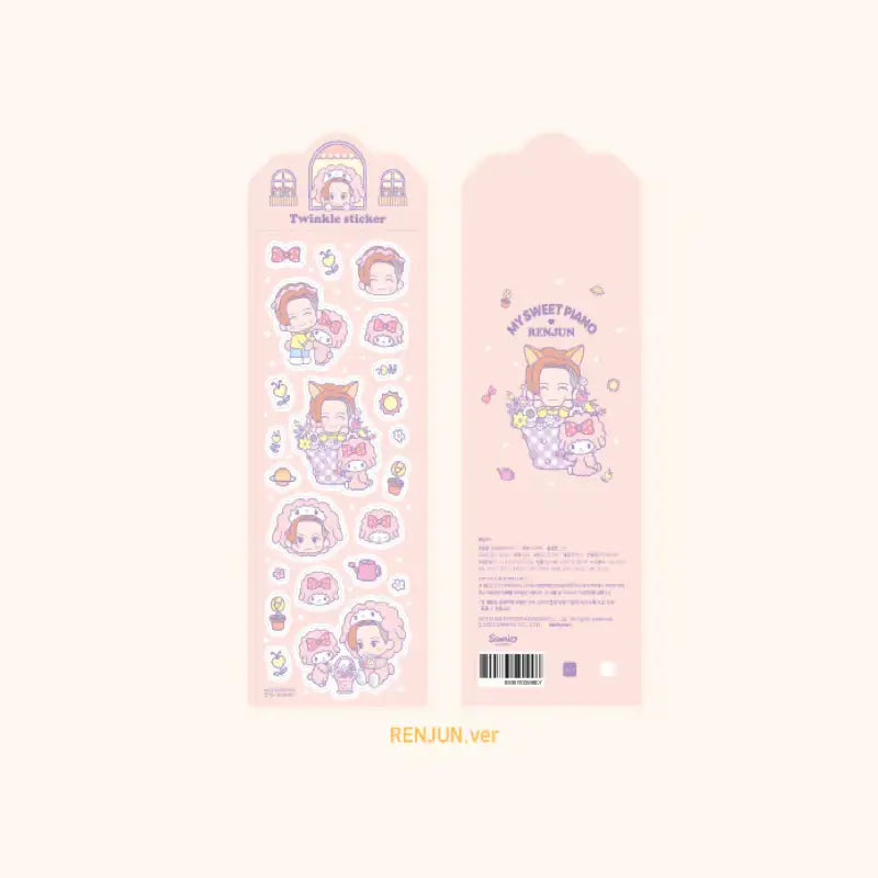 NCT x Sanrio - Twinkle Sticker - Sanrio - Decorative Stickers - Harumio