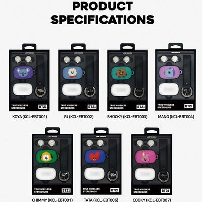 BT21 - Official TWS True Wireless Earbuds