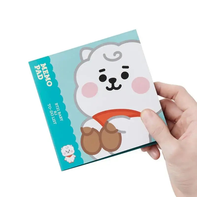 BT21 - Baby Sticky Note Pad - BT21 - Stationary - Harumio