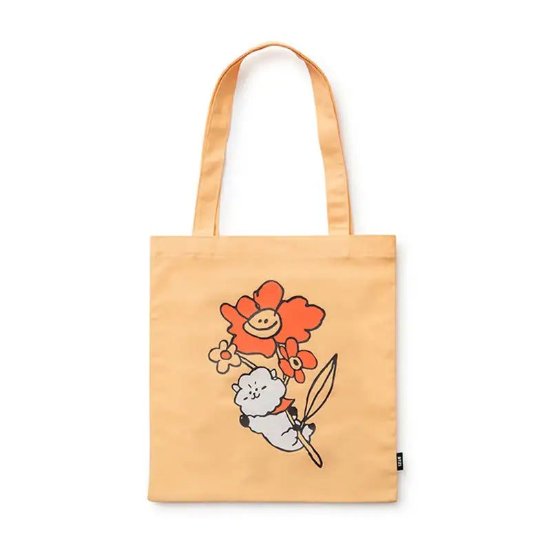 BT21 - Flower Collection - Eco Bag - BT21 - Bags - Harumio