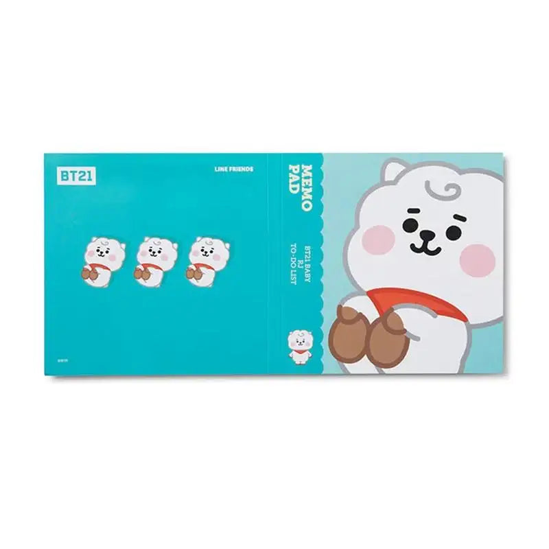 BT21 - Baby Sticky Note Pad - BT21 - Stationary - Harumio