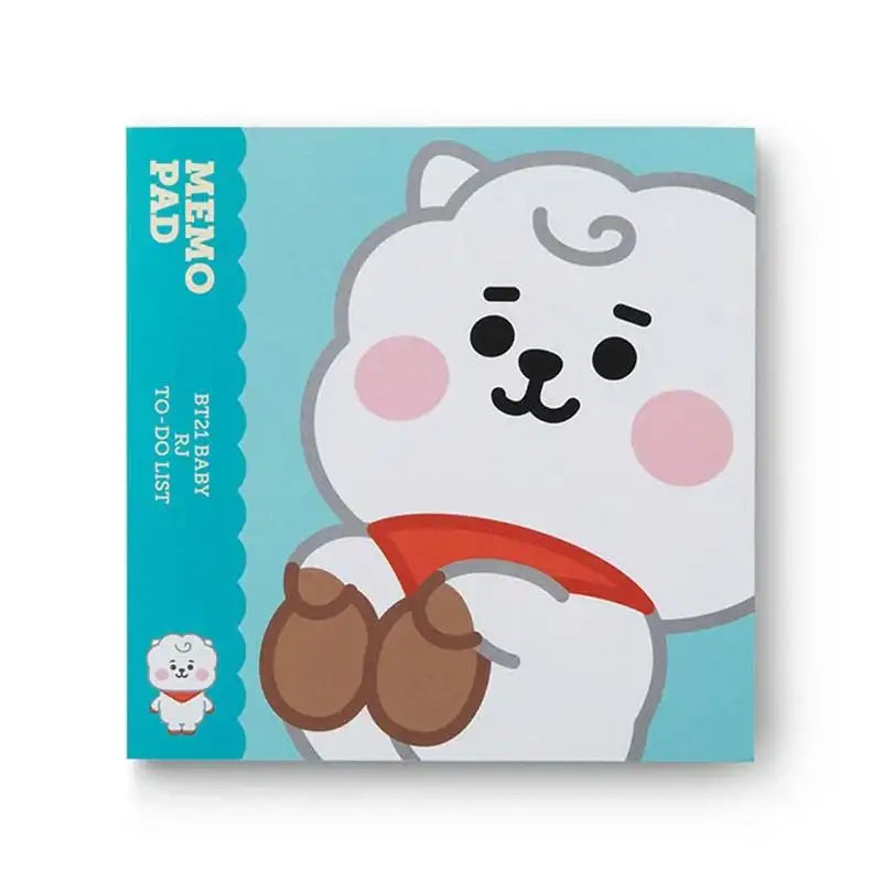 BT21 - Baby Sticky Note Pad - BT21 - Stationary - Harumio