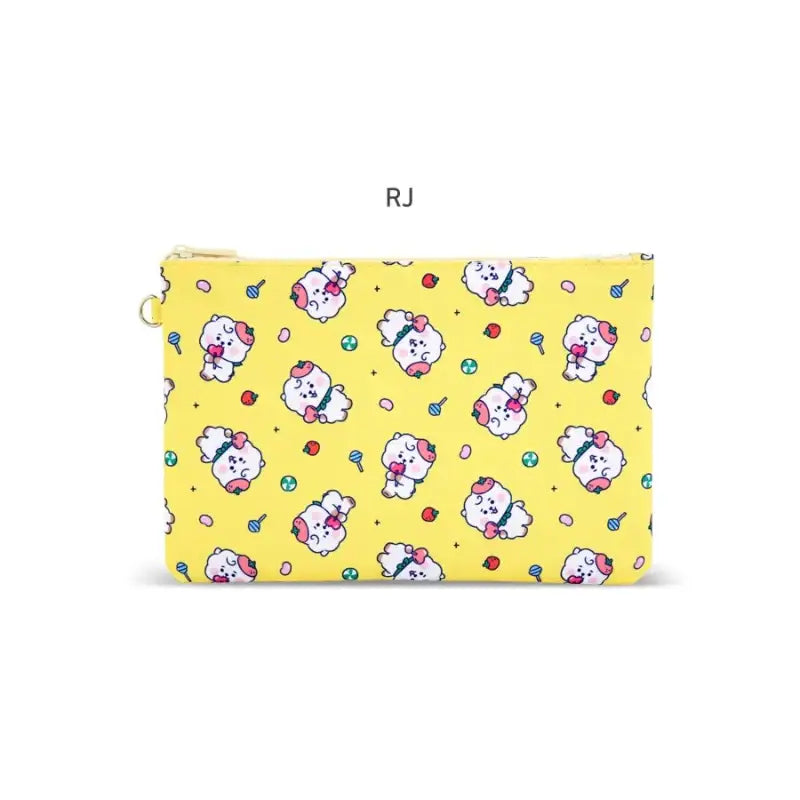 BT21 x Monopoly - Baby Flat Pouch JELLY CANDY - BT21 x Monopoly - Pouches - Harumio