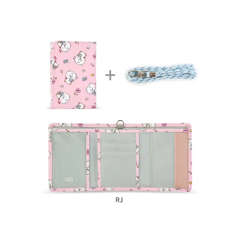 BT21 x Monopoly - Baby Velcro Wallet LITTLE BUDDY - BT21 x Monopoly - Accessories, Wallet - Harumio
