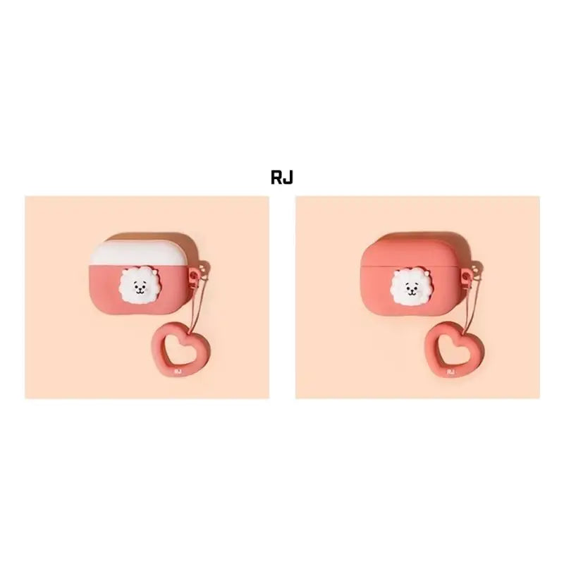 BT21 x Royche - Airpods Pro Case Heart Ring Duo - BT21 - Accessories - Harumio