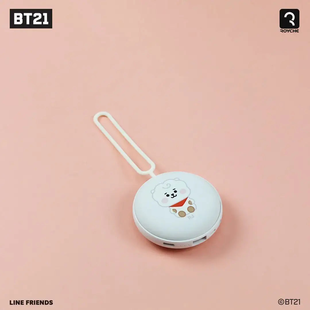 BT21 x Royche - Baby Hand Warmer Power Bank - Royche - Power Bank - Harumio