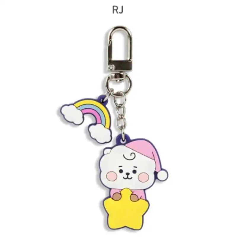 BT21 x Monopoly - Baby Silicone Keyring DREAM - BT21 x Monopoly - Accesories - Harumio