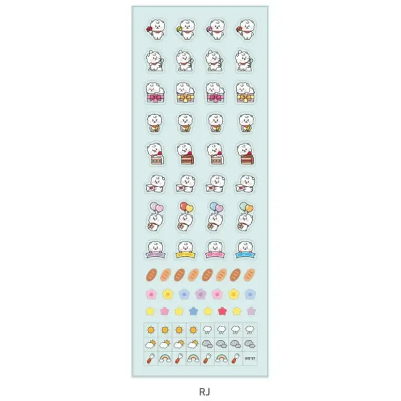 BT21 - Baby Daily Sticker - BT21 - Accesories - Harumio