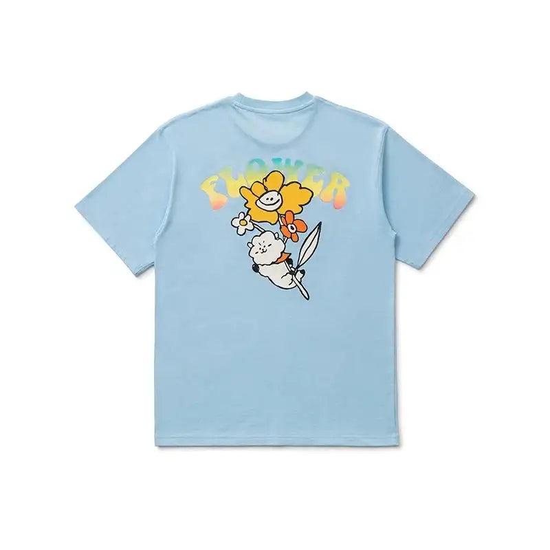 BT21 - Flower Collection - Short Sleeve T-Shirt - BT21 - Clothing - Harumio