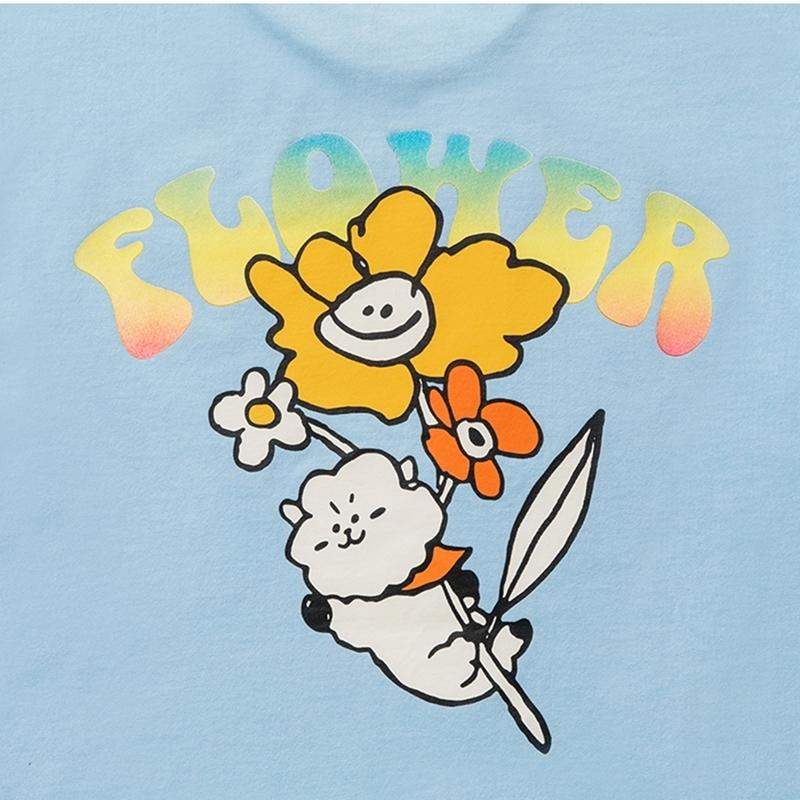 BT21 - Flower Collection - Short Sleeve T-Shirt - BT21 - Clothing - Harumio