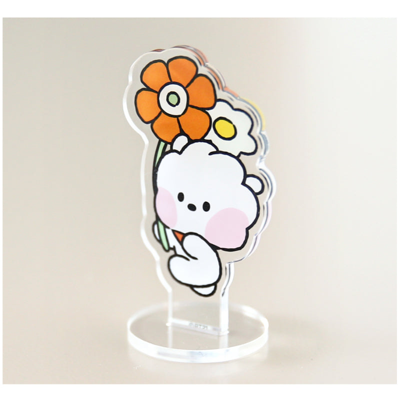 Monopoly x BT21 - Minini Acrylic Stand - Happy Flower