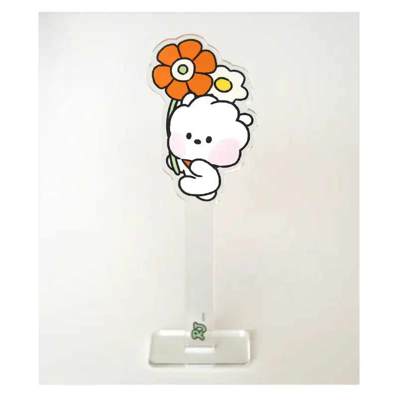 Monopoly x BT21 - Minini Photo Prop - Happy Flower - Monopoly - Photo Prop - Harumio