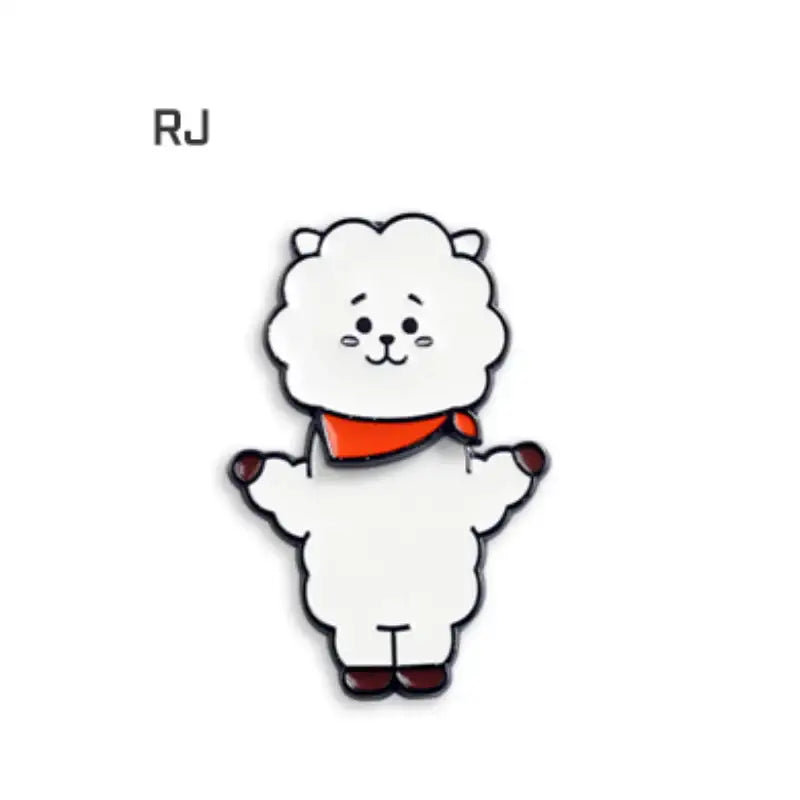 Monopoly x BT21 - Swing Pin Badge - Monopoly - Pin Badge - Harumio
