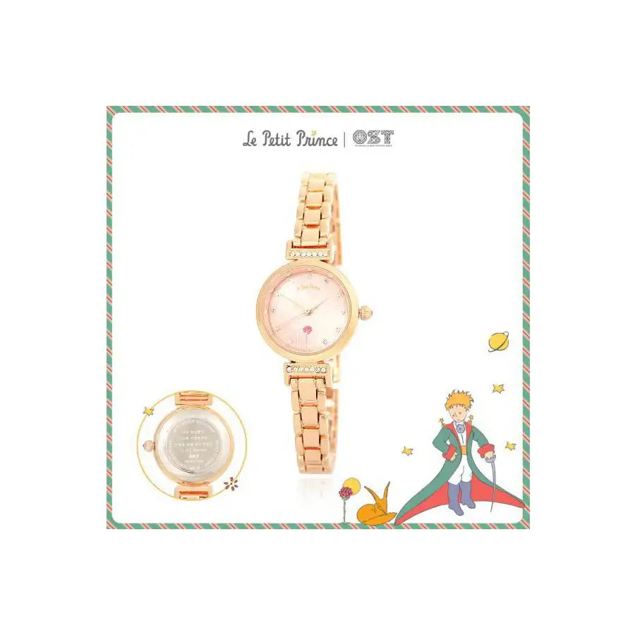 Le Petit Prince x OST - Rose Rose Gold Metal Watch - OST - Watches - Harumio