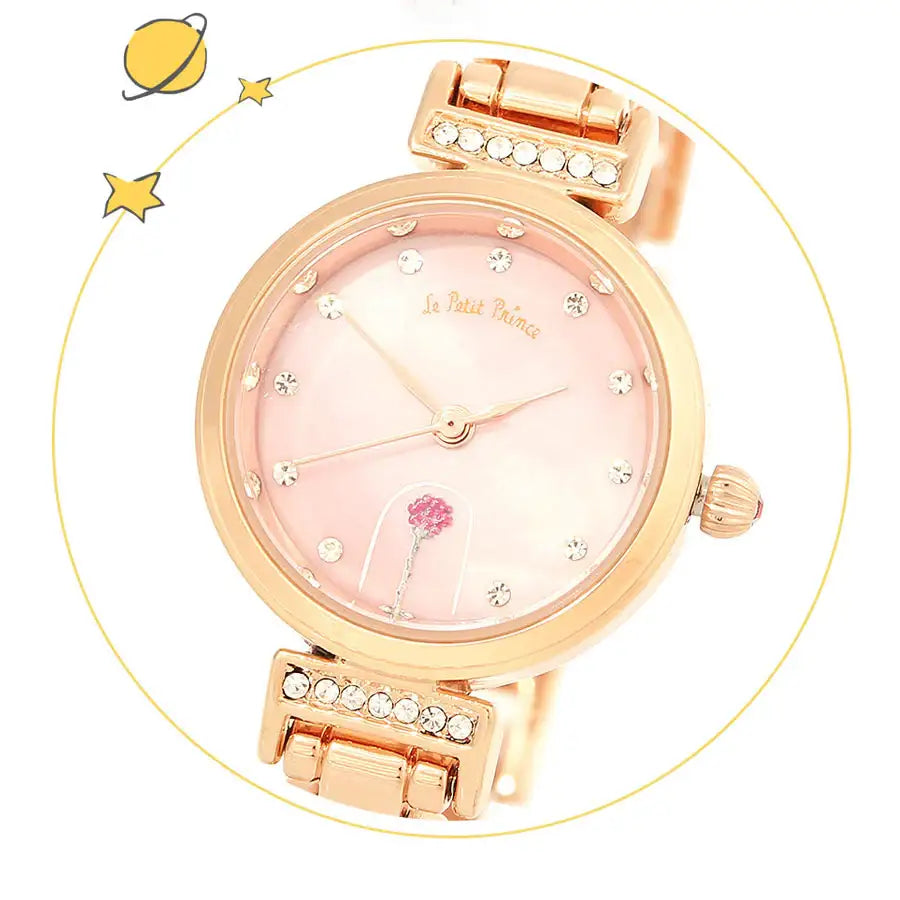 Le Petit Prince x OST - Rose Rose Gold Metal Watch - OST - Watches - Harumio