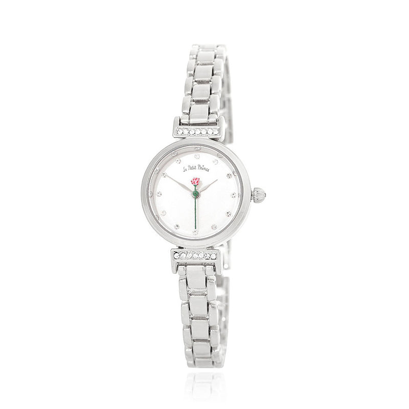 Le Petit Prince x OST - One Rose Silver Metal Watch
