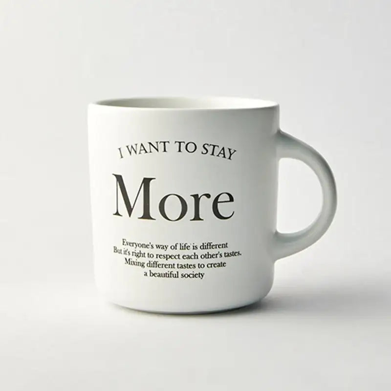 Korean Mine Lettering - Mug - Modern House - Mugs - Harumio