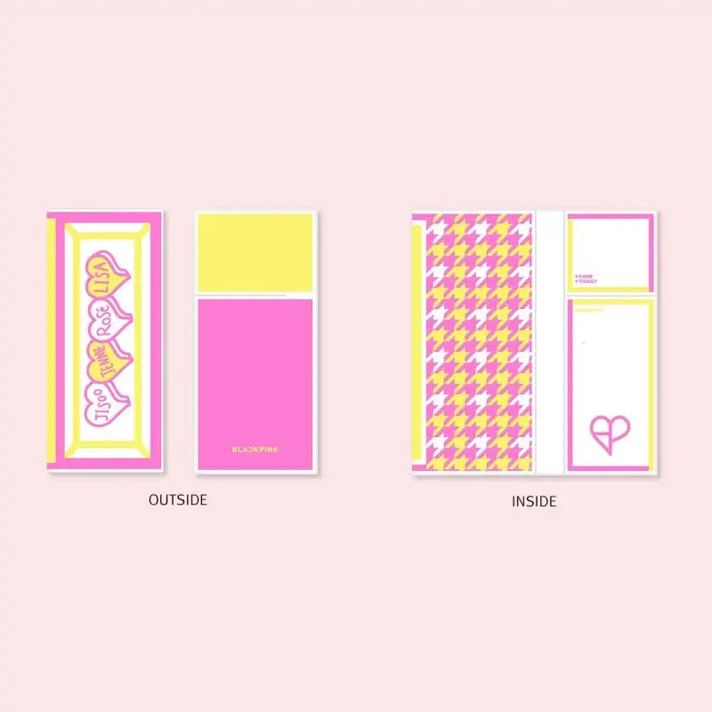 BlackPink - 5THBP Multi Pouch - BlackPink - Pouches - Harumio