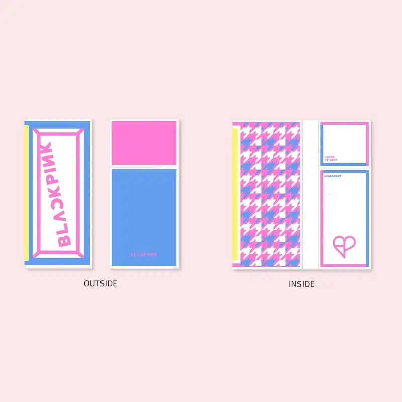 BlackPink - 5THBP Multi Pouch - BlackPink - Pouches - Harumio