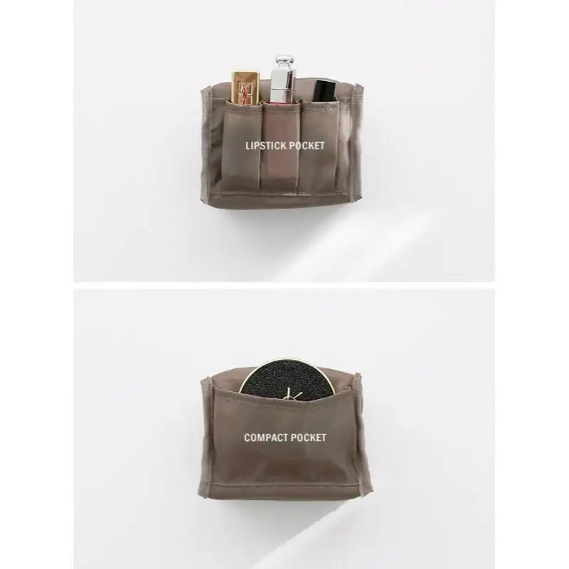 Iconic - Brick Plain Makeup Pouch - Iconic - Pouches - Harumio