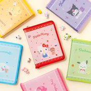 Yudaeng - A5 - Sanrio Translucent Zipper 6 Holes Diary Binder Zipper Bag Set - Yudaengdotcom - File Storage - Harumio
