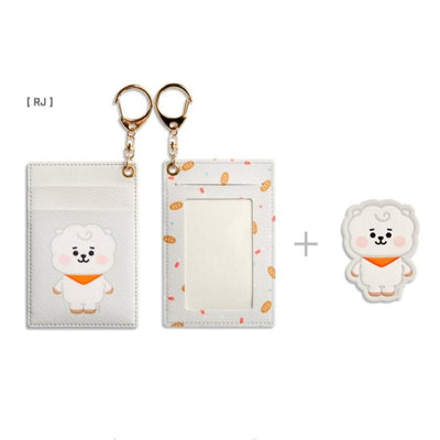 BT21 x Monopoly - Baby Leather Patch Card Holder