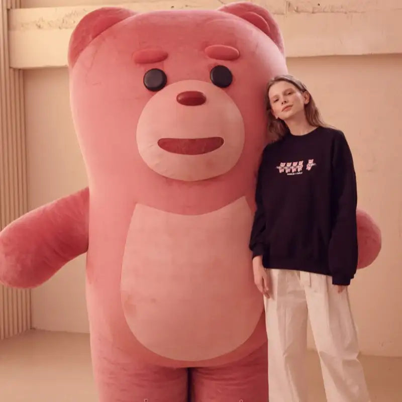 Bellygom x Ambler - Run Away Belly! Unisex Overfit Sweatshirt - Bellygom x Ambler - Sweatshirt - Harumio