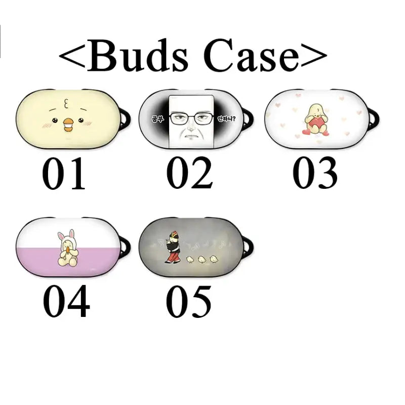 Graduate School Escape Journal - Buds & Buds Plus/Live Case - Webtoon Shop - Buds Case - Harumio