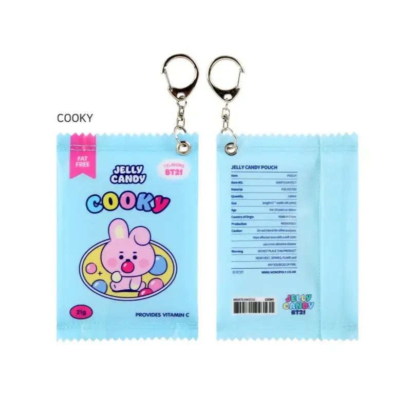BT21 x Monopoly - Baby Jelly Candy Pouch - BT21 x Monopoly - Pouches - Harumio