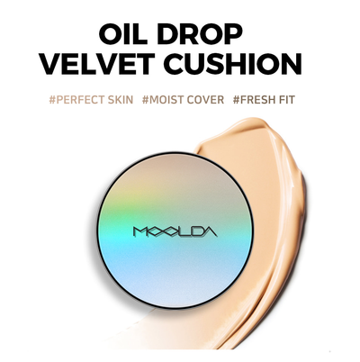 Moolda - Oil Drop Velvet Cushion