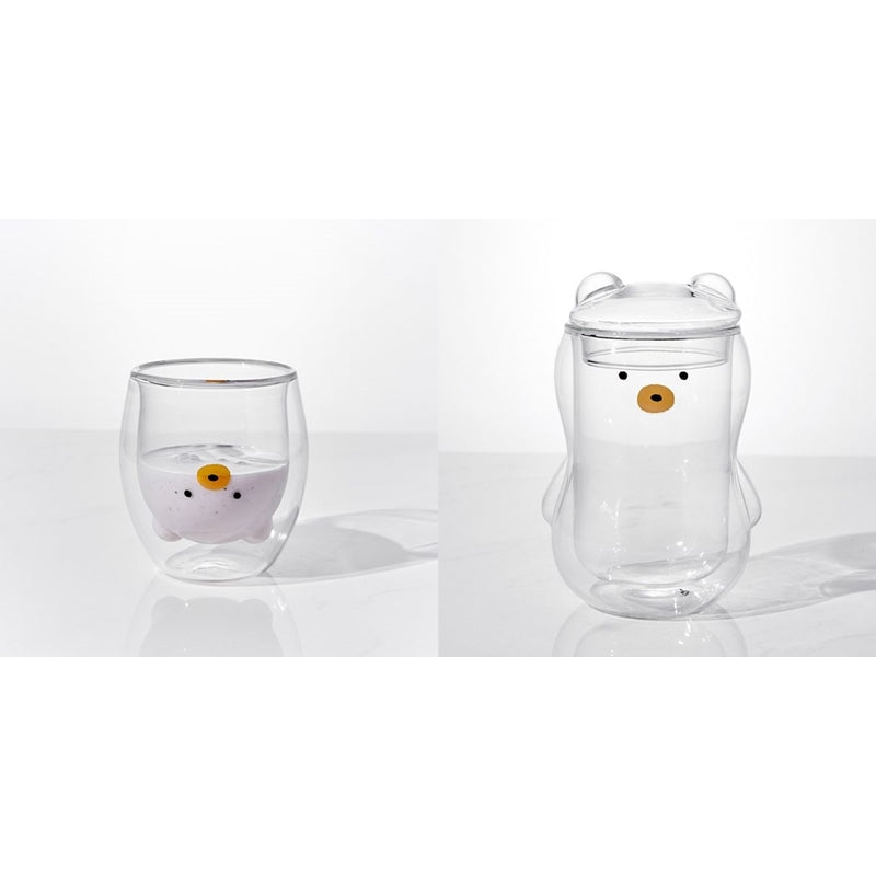 Korean Little Buddy - Double Glass Cup