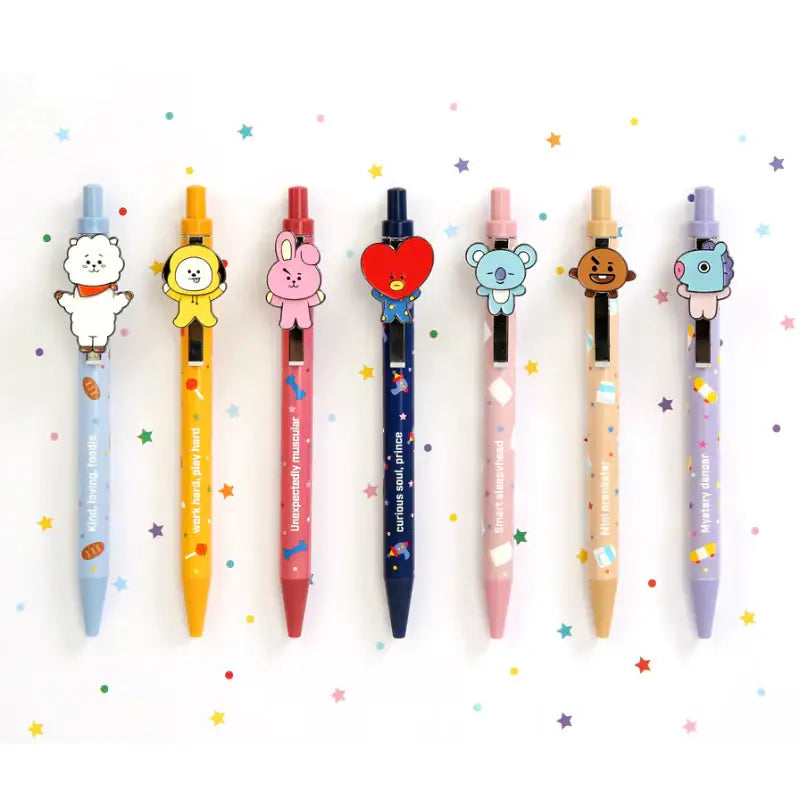 Monopoly x BT21 - Swing Gel Pen - 0.5mm - Monopoly - Gel Pen - Harumio