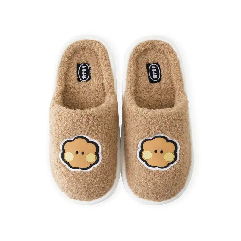 BT21 - Minini Big Face Boucle Slippers - LINE FRIENDS - Footwear - Harumio