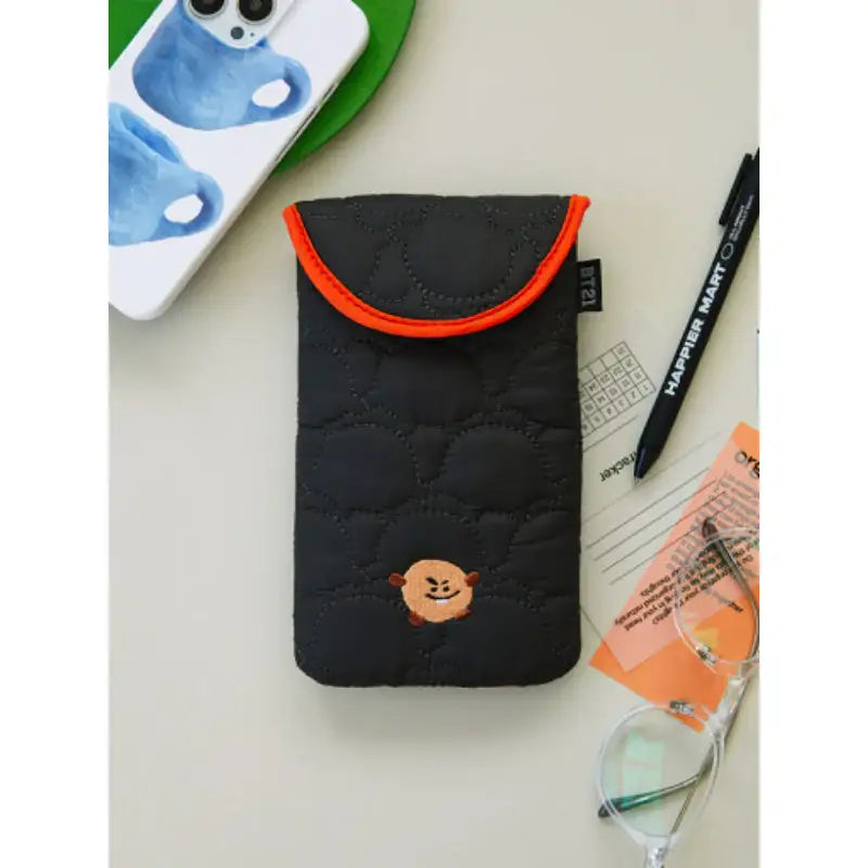 BT21 - Winter Quilted Pouch - LINE FRIENDS - Pouch - Harumio