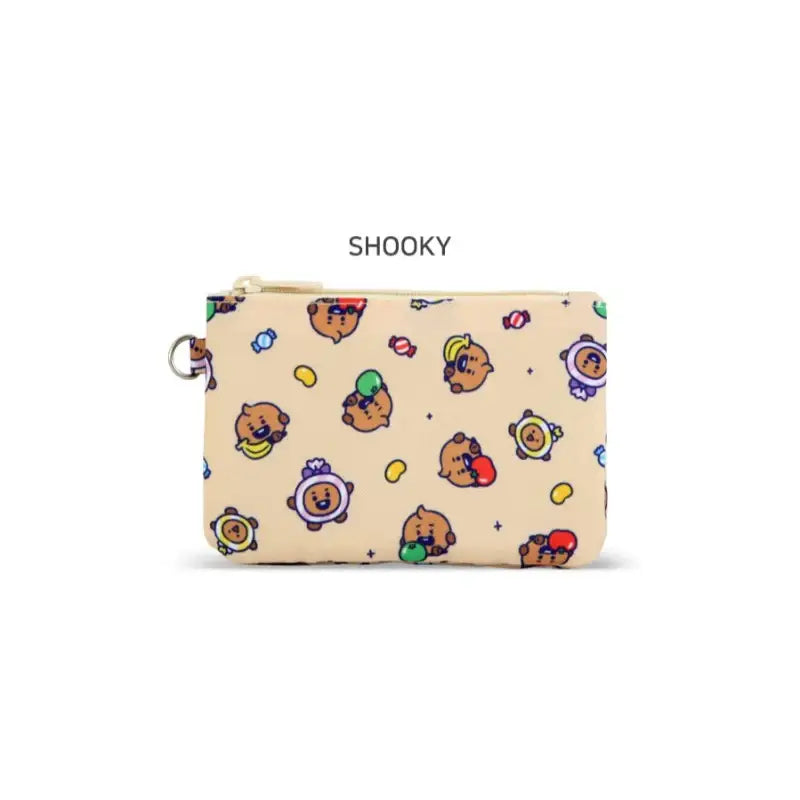 BT21 x Monopoly - Baby Double Pocket Pouch JELLY CANDY - BT21 x Monopoly - Pouches - Harumio