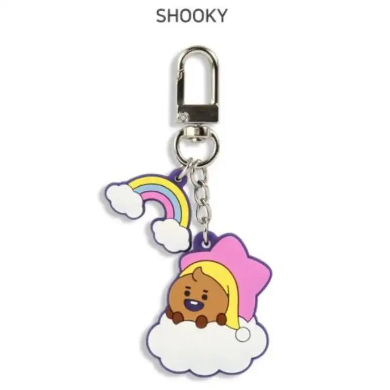BT21 x Monopoly - Baby Silicone Keyring DREAM - BT21 x Monopoly - Accesories - Harumio