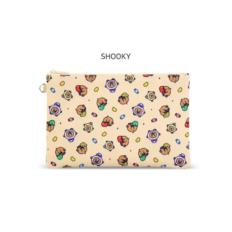 BT21 x Monopoly - Baby Flat Pouch JELLY CANDY - BT21 x Monopoly - Pouches - Harumio