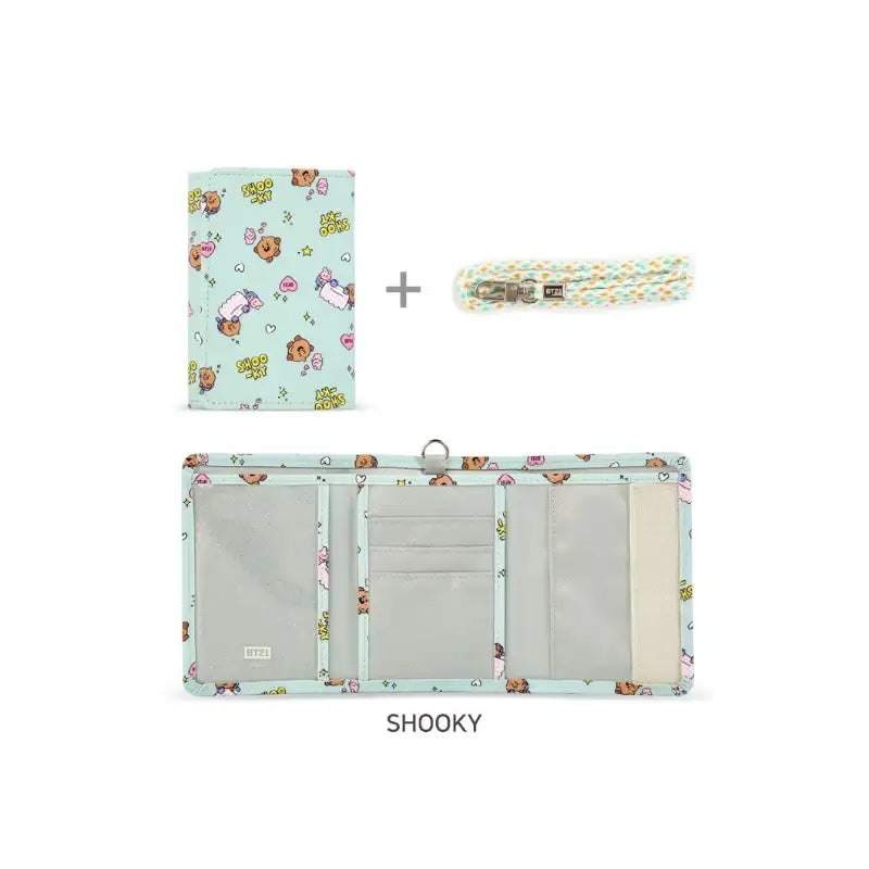 BT21 x Monopoly - Baby Velcro Wallet LITTLE BUDDY - BT21 x Monopoly - Accessories, Wallet - Harumio