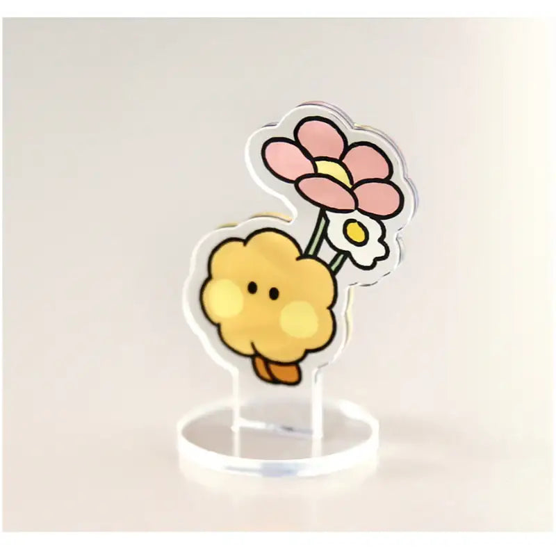Monopoly x BT21 - Minini Acrylic Stand - Happy Flower - Monopoly - Acrylic Stand - Harumio