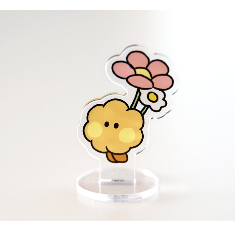 Monopoly x BT21 - Minini Acrylic Stand - Happy Flower